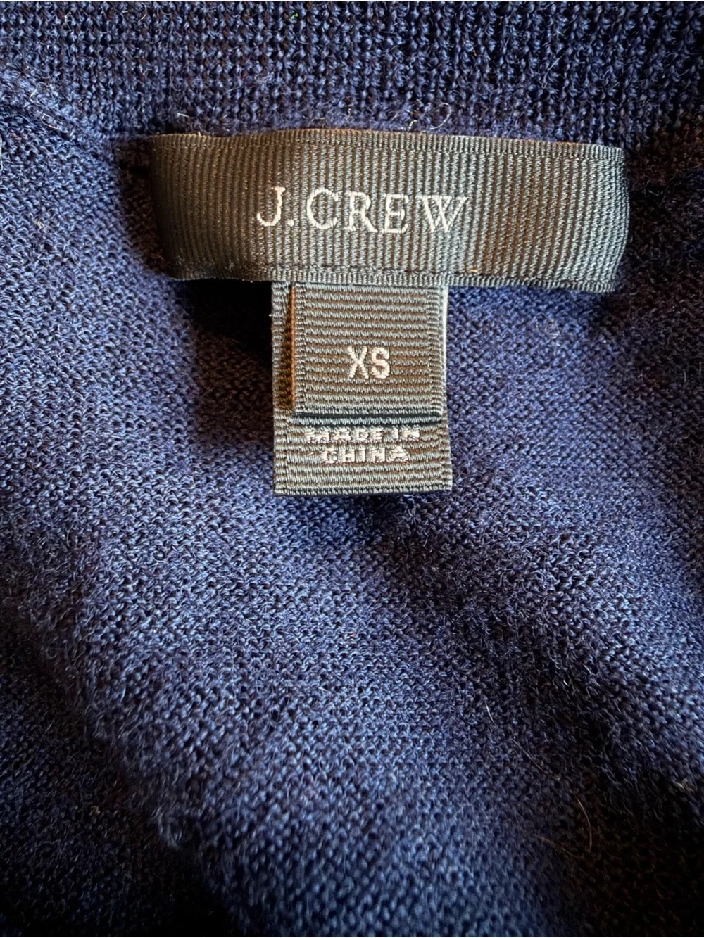 J.Crew Tippi Liberty Floral Merino Wool Sweater XS Fine Knit 3 4 Sleeve